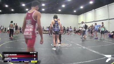 100 lbs Round 1 - Luke Hudson, Talon vs Joseph Shook, Union Pines