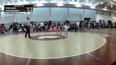 88 lbs Cons. Round 1 - Paul Regalbuto, Nova WC vs Stone Ware, Bees Wrestling Club