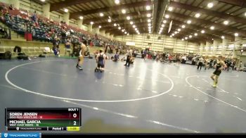 187 lbs Finals (2 Team) - Soren Jensen, Gold Rush Wrestling vs MICHAEL GARCIA, West Coast Riders