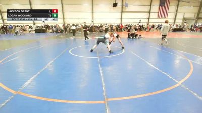 138 lbs Consi Of 32 #1 - Jackson Grant, AL vs Logan Woodard, TN