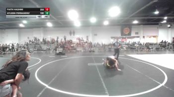 88 lbs 3rd Place - Faith Hashmi, Savage House WC vs Ayleen Fernandez, Threshold WC