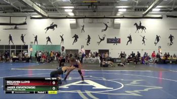 141 Freshman/Soph Cons. Semi - Benjamin Lloyd, Alfred State vs Jager Kwiatkowski, Henry Ford College