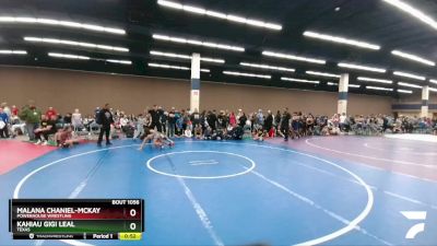 76-79 lbs Round 2 - Kahiau Gigi Leal, Texas vs Malana Chaniel-McKay, Powerhouse Wrestling