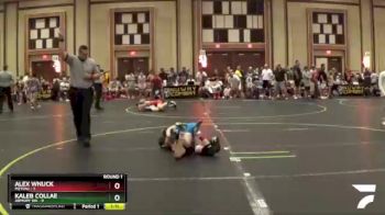 91 lbs Round 1 (6 Team) - Alex Wnuck, M2TCNJ vs Kaleb Collae, Armory WA