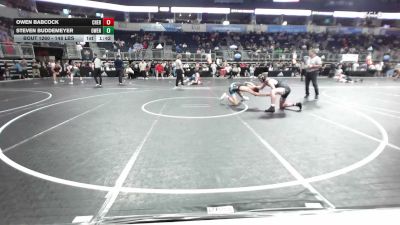 148 lbs Rr Rnd 3 - Owen Babcock, Cherokee Trail HS vs Steven Buddemeyer, Owensville Wrestling