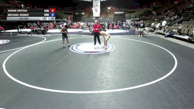 138 lbs Aedan Ortega, KTWA-Kings-Tulare Wrestling Association vs Michael Gomez, OCWA - Orange County Wrestling Association