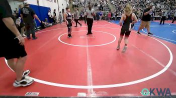 100 lbs Semifinal - Eli Phillips, Grove Takedown Club vs Mikey Torrone, Vinita Kids Wrestling