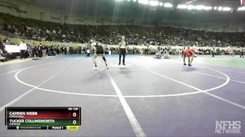 4A-126 lbs Cons. Semi - Camden Webb, Cascia Hall vs Tucker Collinsworth, Catoosa