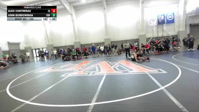 132 lbs Champ. Round 2 - Alex Contreras, Park City vs John Borrowman, Timpanogos