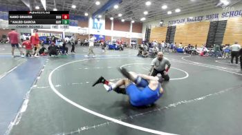 165 lbs Champ. Round 2 - Kano Graves, Bishop Union vs Kaleo Garcia, Gilroy