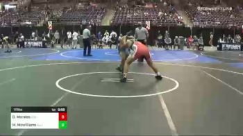 172 lbs 3rd Place - Diego Morales, CVBJJ vs Max Mcwilliams, Bullard Wrestling