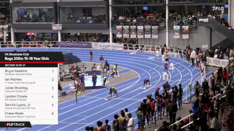 High School Boys' 200m, Finals 10