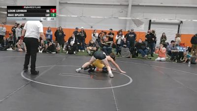 120 lbs Round 5 (10 Team) - Max Splete, Lake WC vs Louie Lehman, Notre Dame Lions