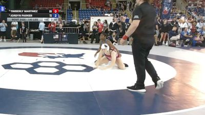 140 lbs Cons. Semis - Timberly Martinez, Colorado vs Jordyn Parker, Texas
