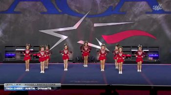 Tech Cheer - Austin - Dynamite [2026 L1 Mini - Novice - Restrictions] 2026 ACA Grand Nationals