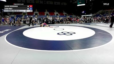 144 lbs Cons. Rd Of 64 - Jaxon Workman, MI vs Liam Frey, ND
