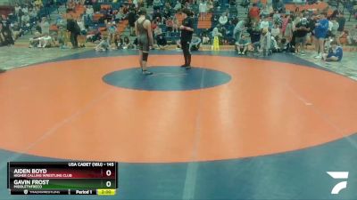 145 lbs Cons. Round 1 - Aiden Boyd, Higher Calling Wrestling Club vs Gavin Frost, MiddleTNFreco
