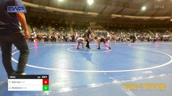 92 lbs Consolation - Trenton Warren, Valiant Prep vs Jacobie Robbins, Greater Heights Wrestling