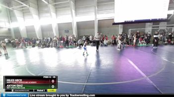 45 lbs Cons. Round 5 - Axton Diaz, Roy Wrestling Club vs Miles Heck, Iron County Wrestling Academy