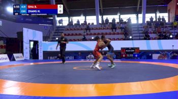 55 kg Repechage #2 - Bajram Sina, Albania vs Haifeng Zhang, China