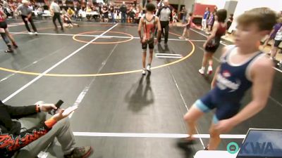 92 lbs Rr Rnd 3 - Kaleb Labadie, Wagoner Takedown Club vs Zain Andaverdi, HURRICANE WRESTLING ACADEMY