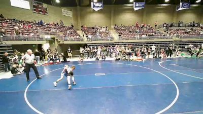 70 lbs Champ. Round 2 - James Oliver, WESTLAKE vs Stihl Ballard, Colorado Outlaws