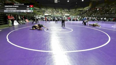 140 lbs Round Of 32 - Jonathon Olmos, San Luis Obispo vs Leo Maestas, Clovis North