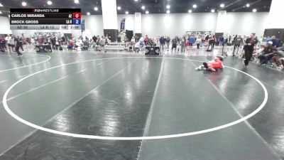 150 lbs Carlos Miranda, Arizona vs Brock Gross, Louisiana Red