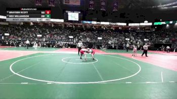 180 lbs Cons. Round 3 - Rex Williamson, OHW1 vs Brayden Scott, WAD1