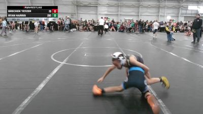72 lbs Round 4 (6 Team) - Ryan Harris, Shamrock WC vs Brecken Yetzer, Potentially Dangerous
