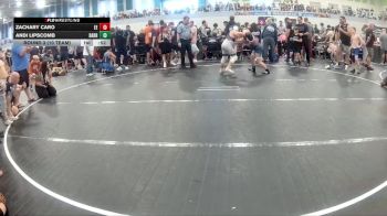 120 lbs Round 3 (10 Team) - Andi Lipscomb, Team Barracuda vs Zachary Caro, Eagle Empire