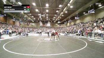 1A 215 lbs Cons. Round 1 - Adrian Talofa, Milford vs Jett Miles, Altamont