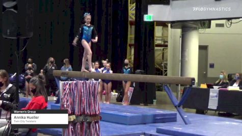 Annika Hueller - Women's Group, Twin City Twisters - 2021 Women's Xcel Region 4 Championships