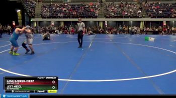 125 lbs Round 1 - Jett Meidl, No Nonsense vs Lane Bakker-Dietz, USA Mat Club