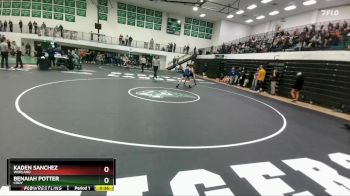 157 lbs Cons. Round 2 - Kaden Sanchez, Worland vs Benaiah Potter, Cody