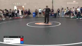 53 kg Round Of 32 - Carolina Johnson, OR vs Felicity Taylor, IL