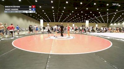 125 lbs Champ. Round 5 - Breckyn Moyers, Shelton Wrestling Academy vs Dagny Haskins, Shelton Wrestling Academy