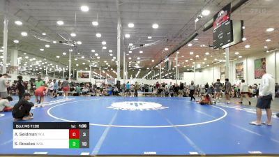 134 lbs Semifinal - Adam Seidman, PA Alliance Red vs Samuel Rosales, Revival Black