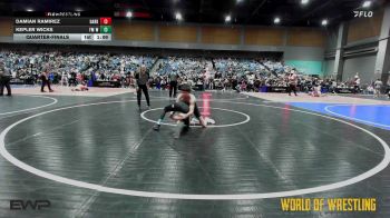 96 lbs Quarterfinal - Damian Ramirez, Darkhorse vs Kepler Wicks, FM Wrestling Club