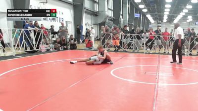 113 lbs Rr Rnd 3 - Nolan Mather, Grizzly Wrestling Club - HSB vs Devin Delegarito, St Paris Graham - HSB