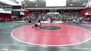 106 lbs Champ. Round 1 - Lucas Lopez, Del Norte (Cresent City) vs Owen Santos, Granada
