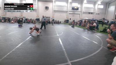 52-56 lbs Round 1 - Tucker Fry, Chapmanville vs Rowan Walker, Bridgeport