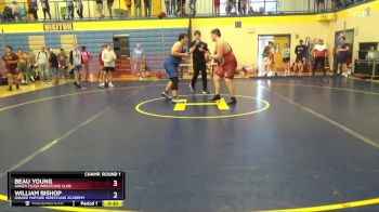 285 lbs Round 1 - Beau Young, Kanza FS/GR Wrestling Club vs William Bishop, Girard Matside Wrestling Academy