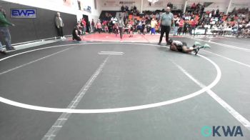 80 lbs Rr Rnd 4 - Zaiden Wilson, Pin-King All Stars vs Luke Stevens, Beggs Youth Wrestling Program