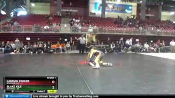 145 lbs Round 1 (8 Team) - Blake Kile, Hastings vs LaBrian Parker, Bellevue East