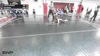 45 lbs Consi Of 4 - Kailor Spigner, Tonkawa Takedown Club vs Bo Revier, Morrison Takedown Club