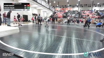 83 lbs Rr Rnd 4 - Ryker Bishop, Salina Wrestling Club vs Dejuan Fields, Tulsa Blue T Panthers
