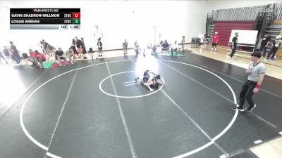 126-132 lbs Round 3 - Gavin Skadron-willmon, LAWC vs Logan Arenas, Arete Wrestling Academy