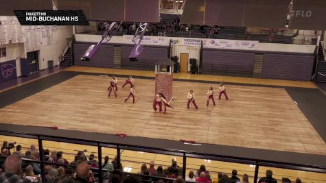 Mid-Buchanan HS "Faucett MO" at 2026 WGI Guard Kansas City Regional+
