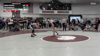 141 lbs Semifinal - Jonah Paulino, Noke Wrestling RTC vs Leo Mongiello, Franklin & Marshall